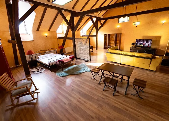 The Attic - Large Open-Space In The Old Town Of Brasov, Minutes Away From The Black Church